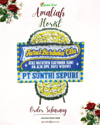 Papan Bunga Duka di Sei Lais