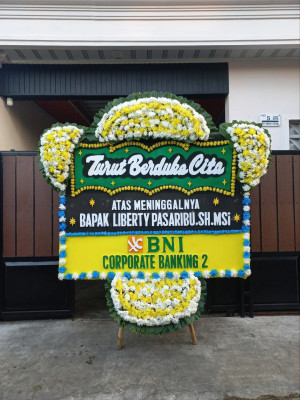 Papan Bunga Duka di Sei Lais
