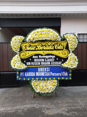 Papan Bunga Duka di Sei Lais