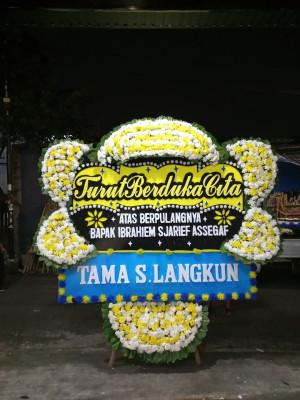 Papan Bunga Duka di Sei Lais