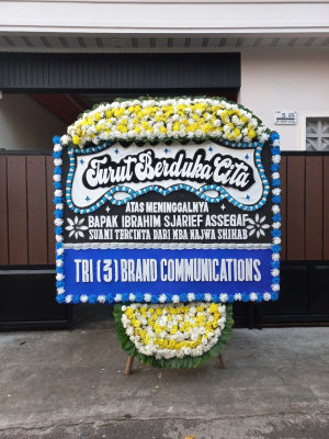 Papan Bunga Duka di Sei Lais